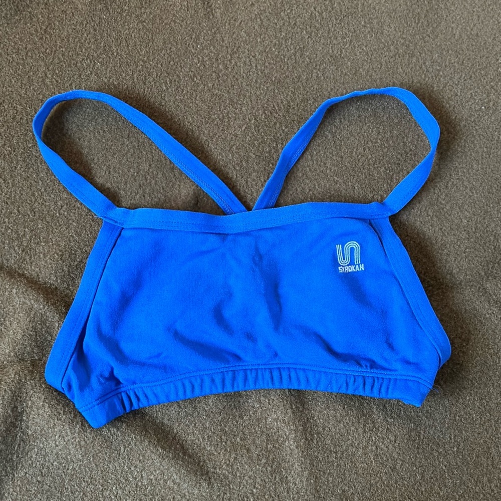 Athletic Swim Top Removable Pads